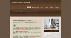 Desktop Screenshot of barbarawypart.pl